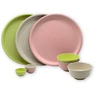 rice husk kitchen products eco friendly plates bowls